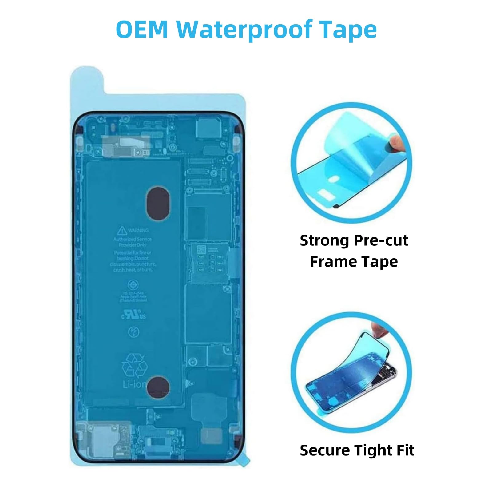 Amazon.com: 14 Plus Back Glass Replacement with Plate & Flex